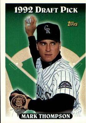 Mark Thompson #419 Baseball Cards 1993 Topps