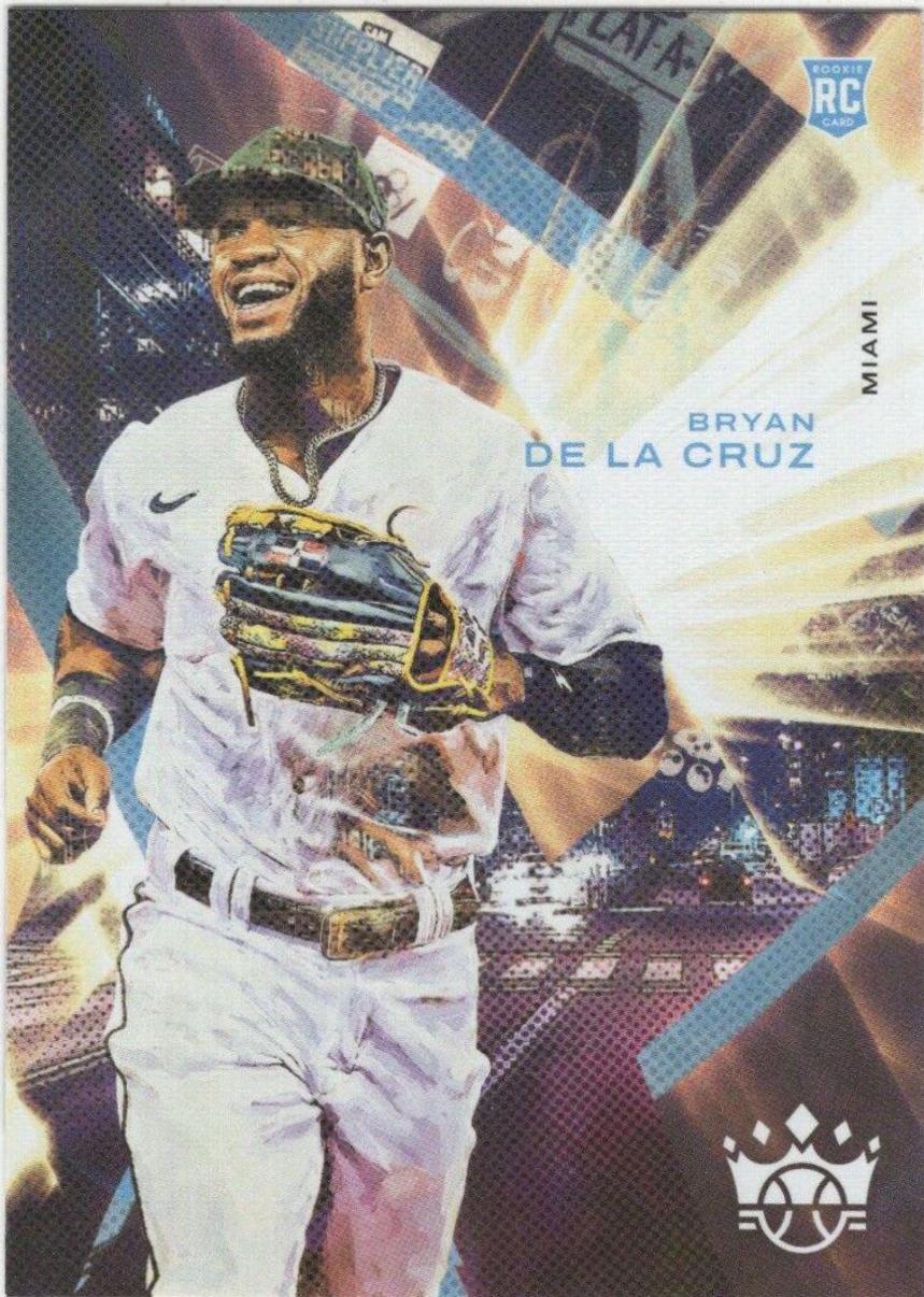Bryan De La Cruz #89 Baseball Cards 2022 Panini Diamond Kings