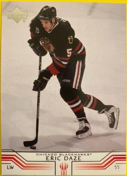 Eric Daze #40 Hockey Cards 2001 Upper Deck