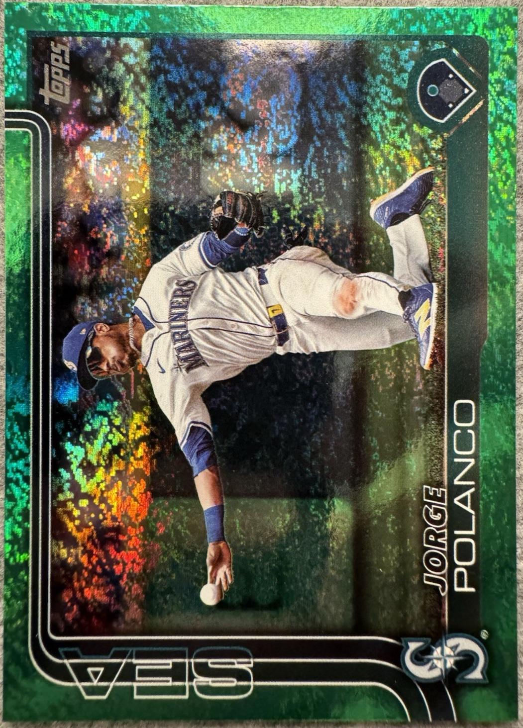 Jorge Polanco [Green Holo Foil] #361