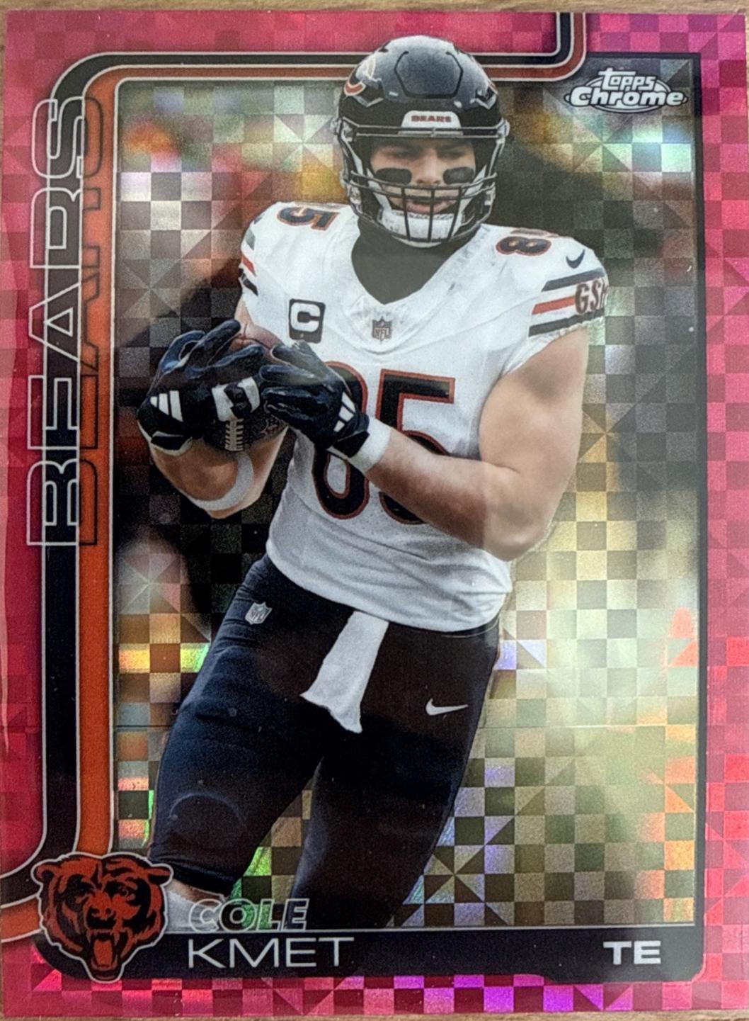 2025 Cole Kmet [X-Fractor Pink] #51