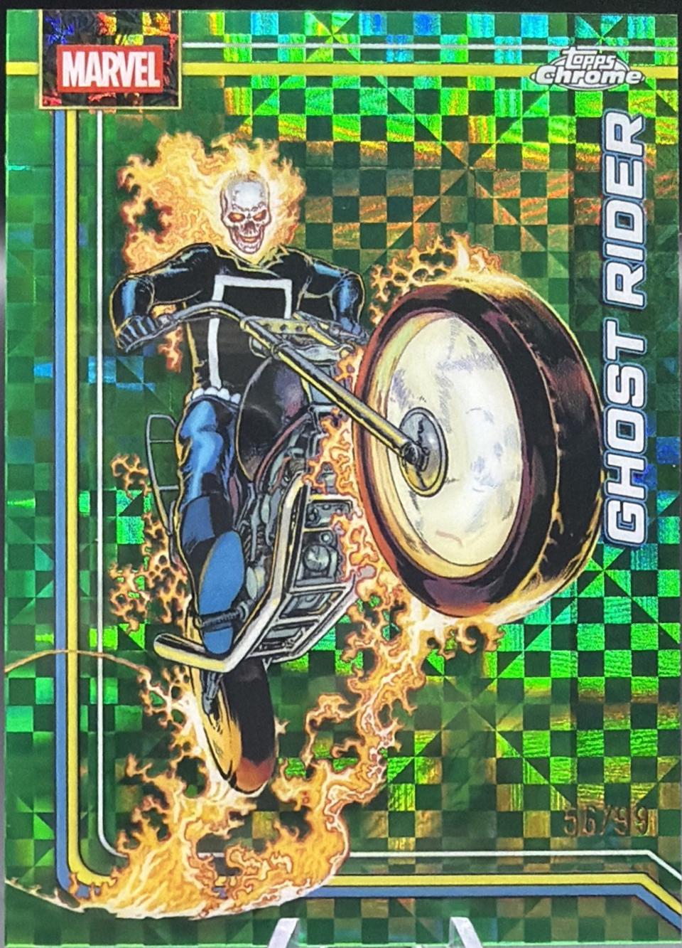 Ghost Rider Green X-Fractor
