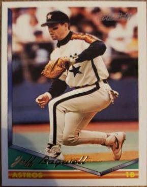 Jeff Bagwell #40 Baseball Cards 1994 Topps Gold