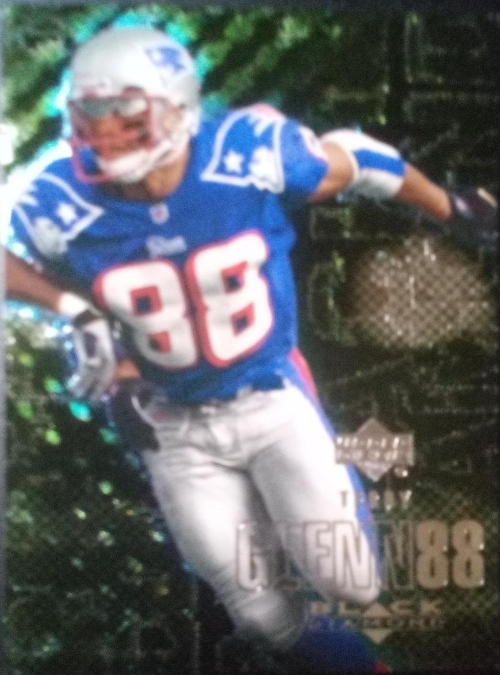 Terry Glenn #66 2000 Upper Deck Black Diamond Football