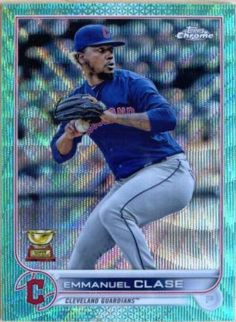 Emmanuel Clase [Aqua Refractor] #130