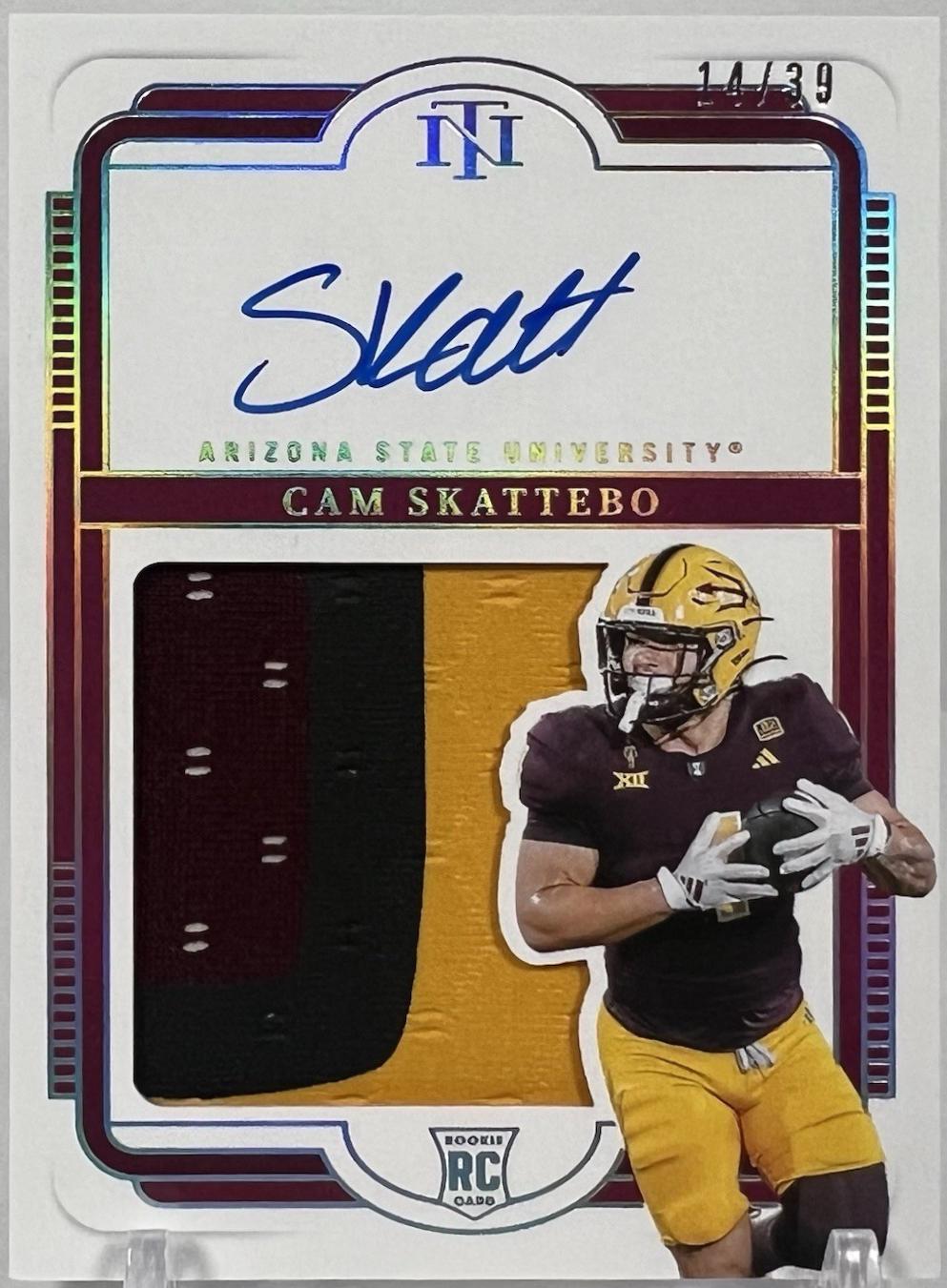 Cam Skattebo [Silver] #14