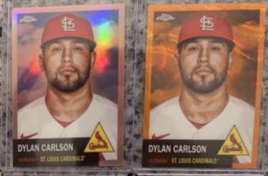 Dylan Carlson [Orange Wave Refractor] #118