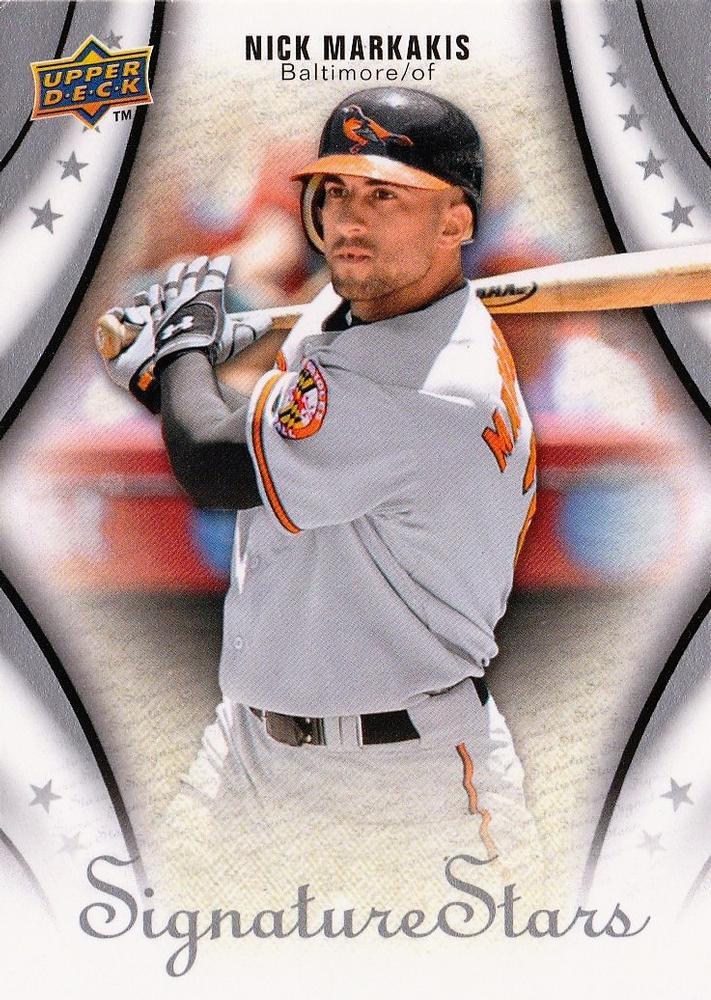 Nick Markakis #81 2009 Upper Deck Signature Stars Baseball
