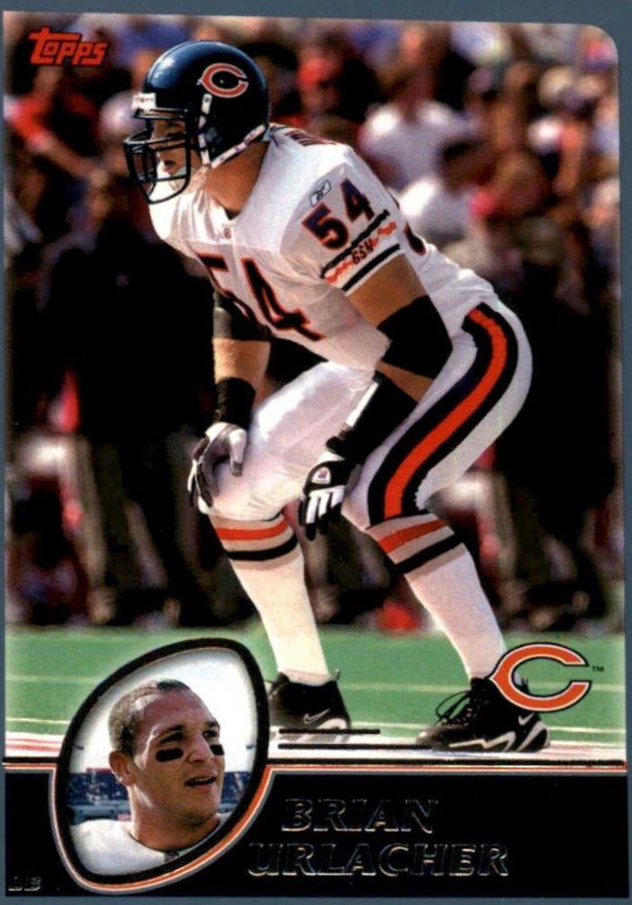 Brian Urlacher #112 2003 Topps Football