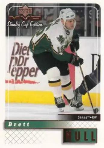 Brett Hull #57 Hockey Cards 1999 Upper Deck MVP Stanley Cup Edition