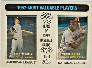 Hank Aaron / Mickey Mantle