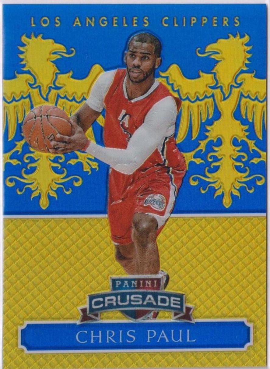 Chris Paul Blue #38 Basketball Cards 2014 Panini Excalibur Crusade