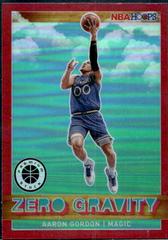 Aaron Gordon [Red] #10 Basketball Cards 2019 Panini Hoops Premium Stock Zero Gravity Prices