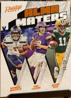 Jayden Reed, Kenneth Walker III, Kirk Cousins