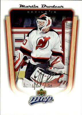 Martin Brodeur #442 Hockey Cards 2005 Upper Deck MVP