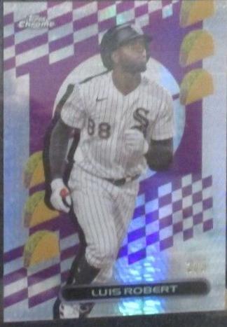 Luis Robert #TF-37 2023 Topps Chrome Baseball TacoFractors