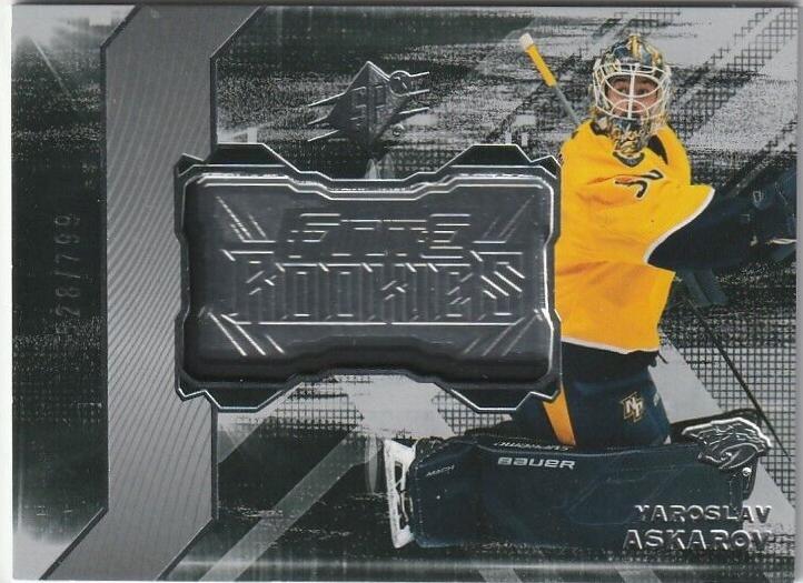 Yaroslav Askarov #F-12 Hockey Cards 2023 SPx Finite Rookies