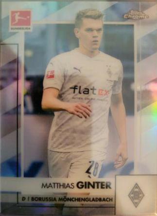 Matthias Ginter #73 2020 Topps Chrome Bundesliga Soccer