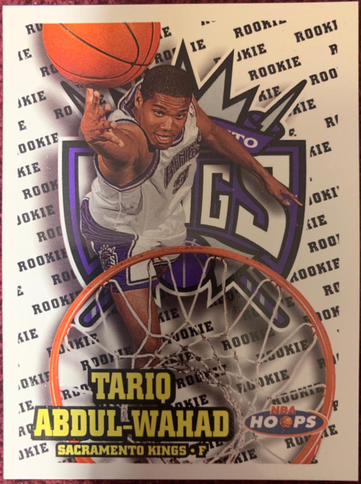 Tariq Abdul-Wahad #192 Basketball Cards 1997 Hoops