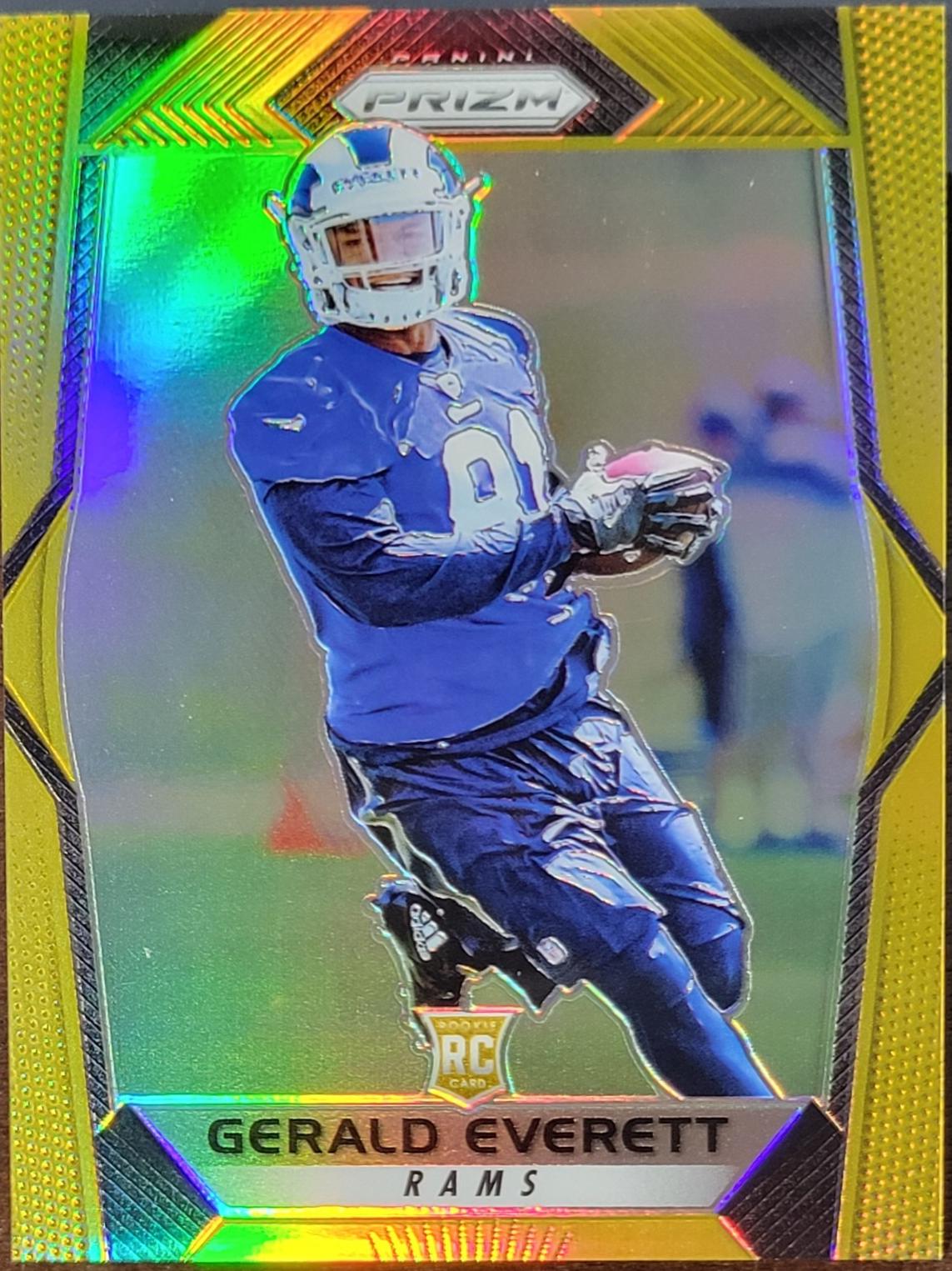 Gerald Everett [Gold Prizm] #241