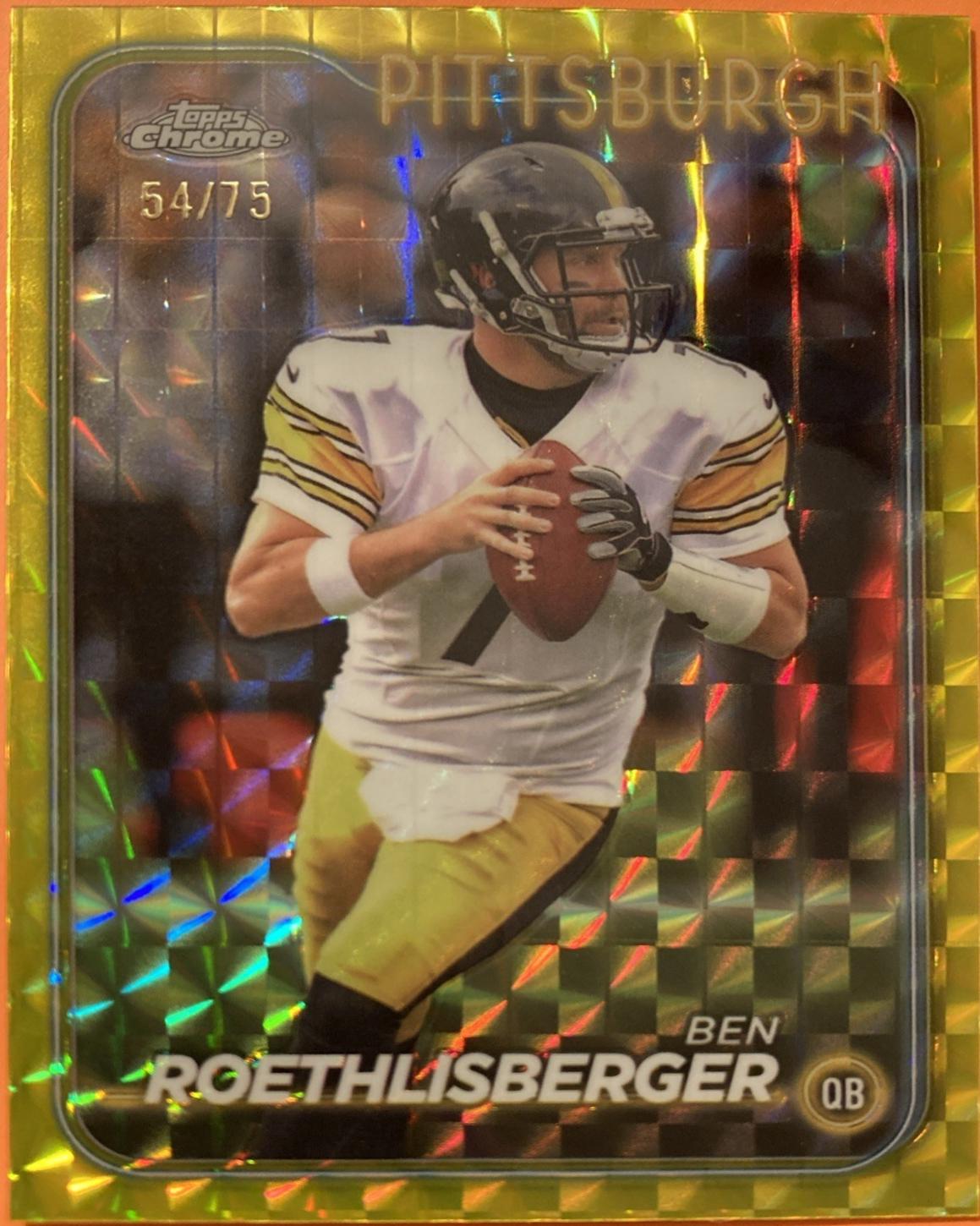Ben Roethlisberger [Yellow Geometric] #81