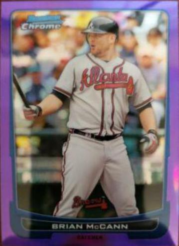 Brian McCann #167 2012 Bowman Chrome Baseball