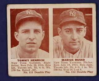 Tommy Henrich, Marius Russo