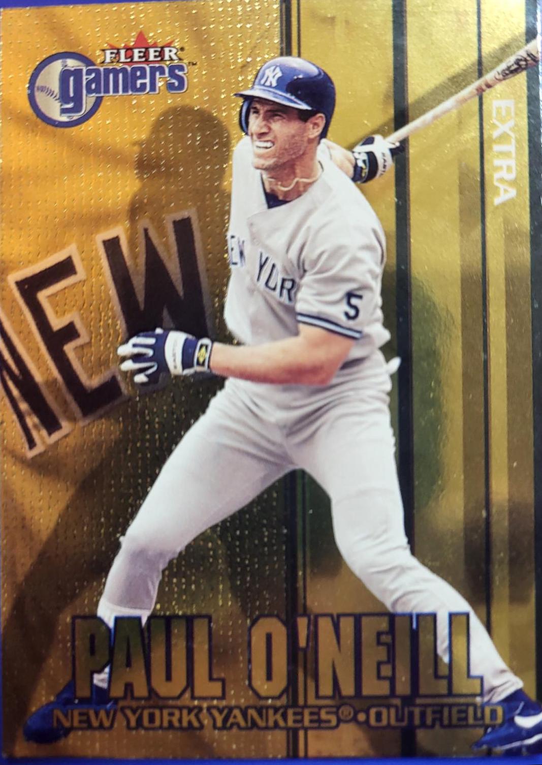 Paul Oneill #65 Baseball Cards 2000 Fleer Gamers Extra