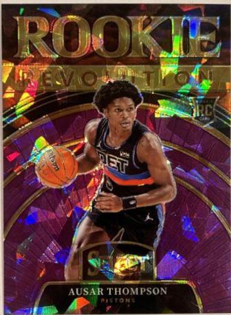 Ausar Thompson [Purple Cracked Ice Prizm] #12