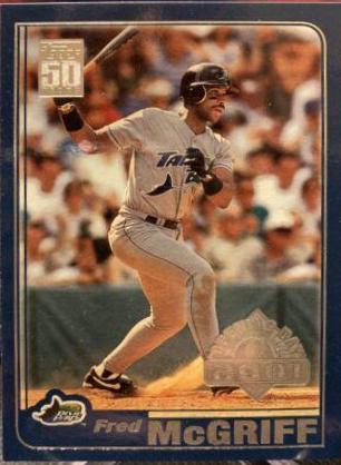 Fred McGriff #39 Baseball Cards 2001 Topps Opening Day