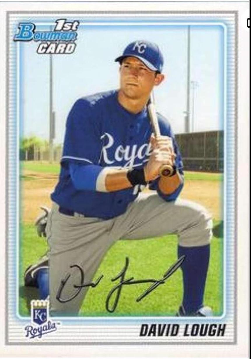 David Lough #BP107 Baseball Cards 2010 Bowman Prospects