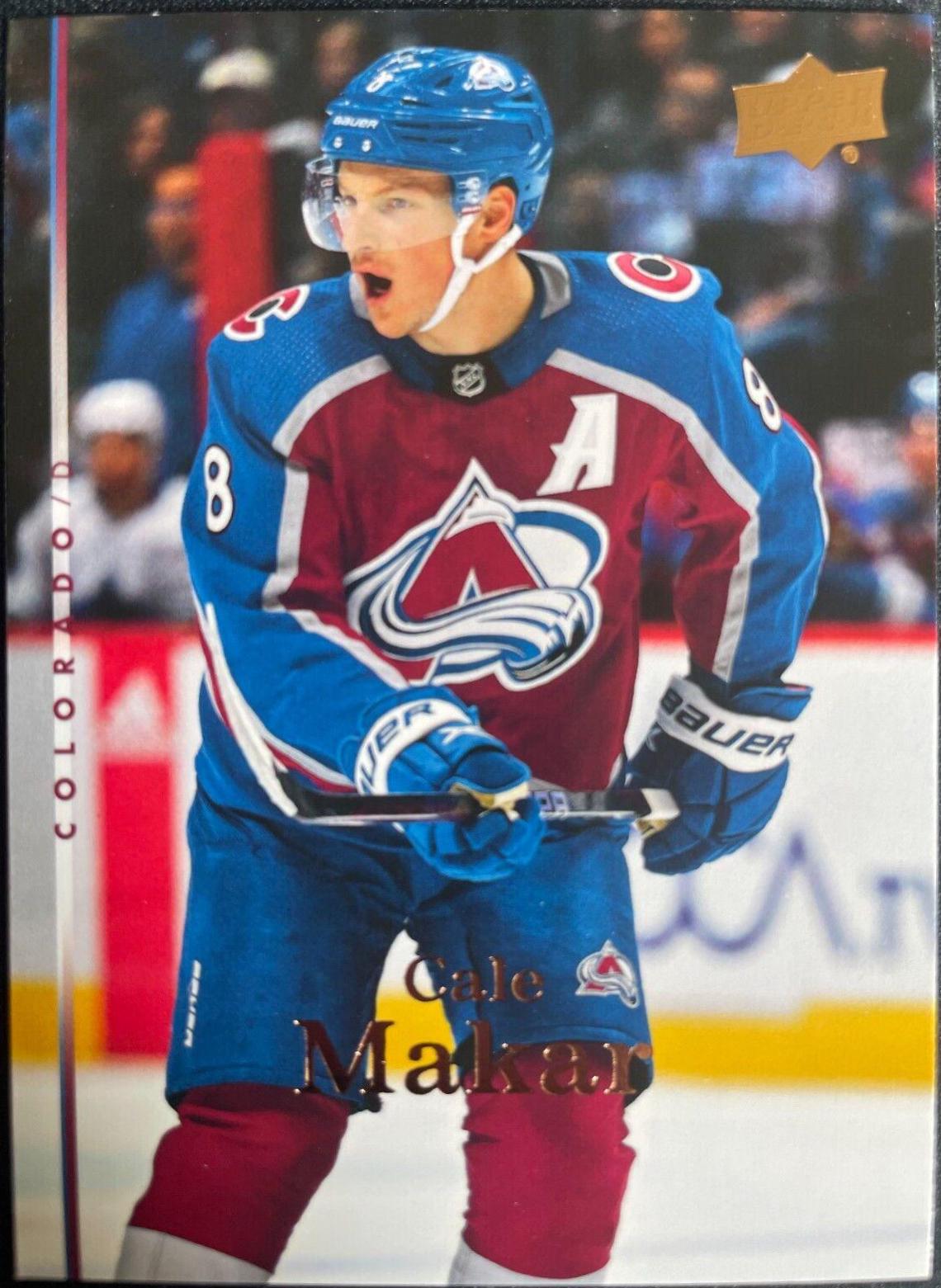 Cale Makar #T-18 Hockey Cards 2022 Upper Deck 2007-08 Retro