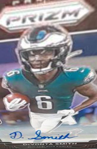 DeVonta Smith [Signature] #PB-8