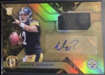 Mason Rudolph #210 2018 Panini Gold Standard Football
