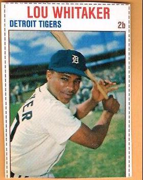 Lou Whitaker #117 1979 Hostess Baseball