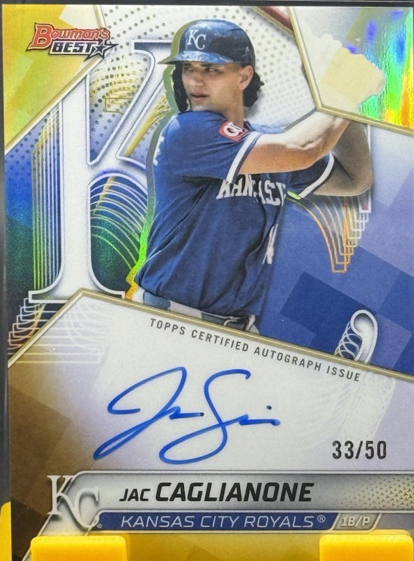 Jac Caglianone [Gold Refractor] #B25-JC