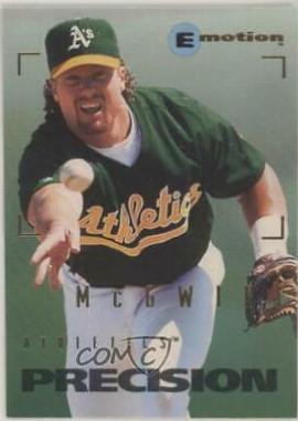 Mark McGwire #72 Baseball Cards 1995 Emotion