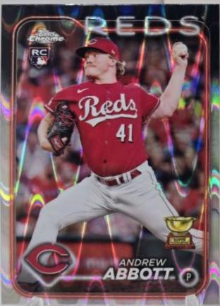 Andrew Abbott [Orange Wave Refractor] #154