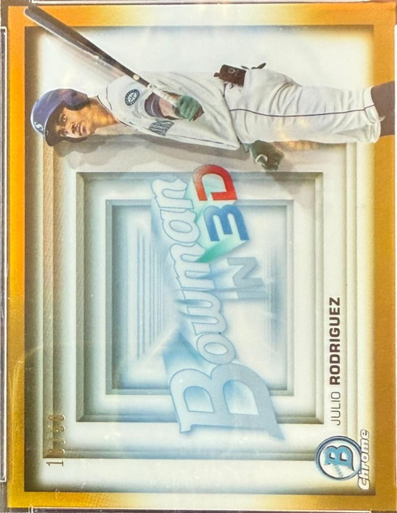Julio Rodriguez [Gold Refractor] #B3D-16