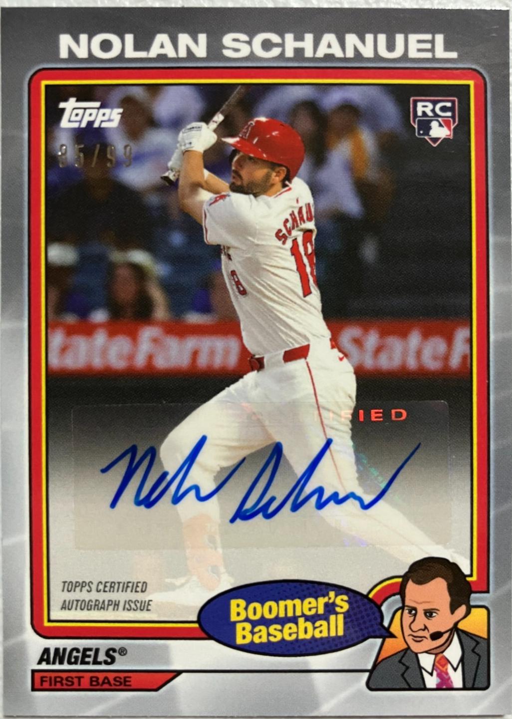 Nolan Schanuel [Silver] #87A