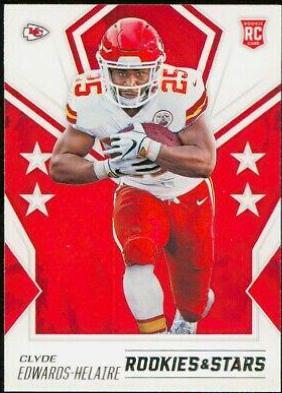 Clyde Edwards Helaire #109 Football Cards 2020 Panini Rookies & Stars