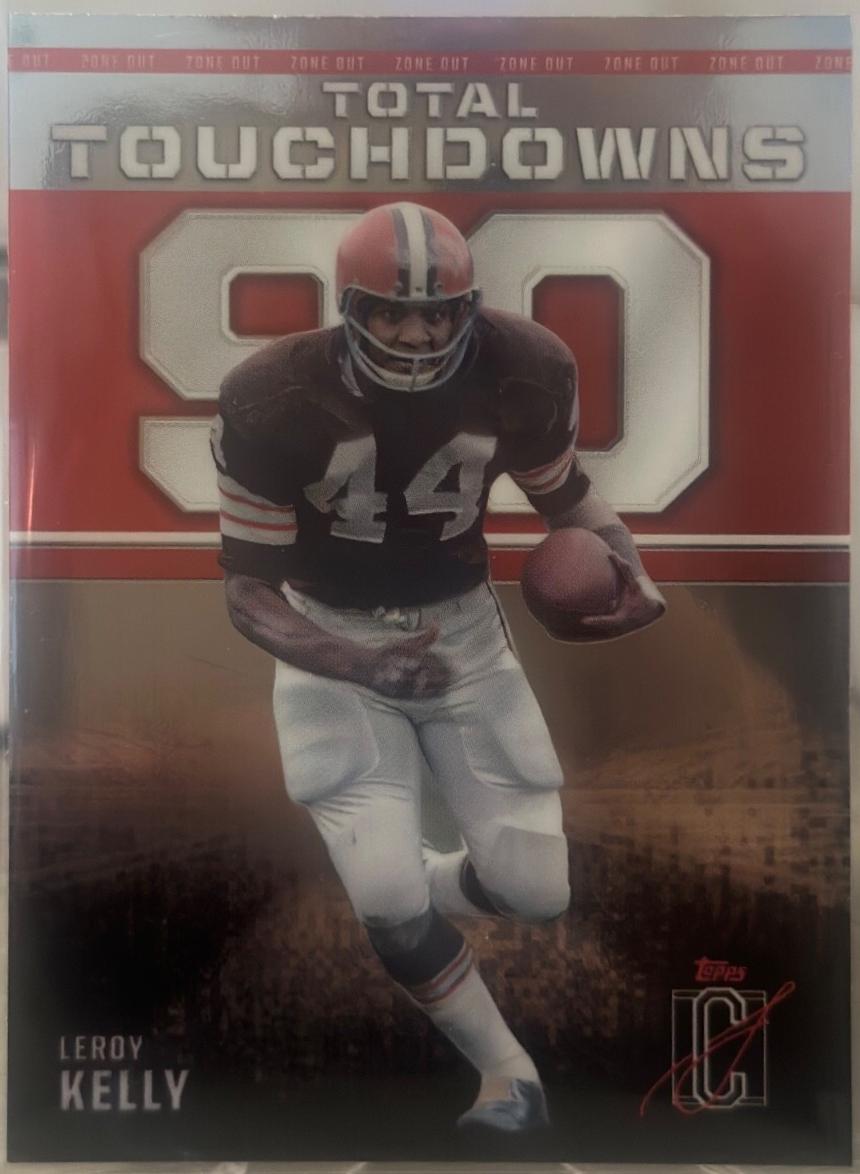 Leroy Kelly #ZO-23 Football Cards 2024 Topps Signature Class Zone Out