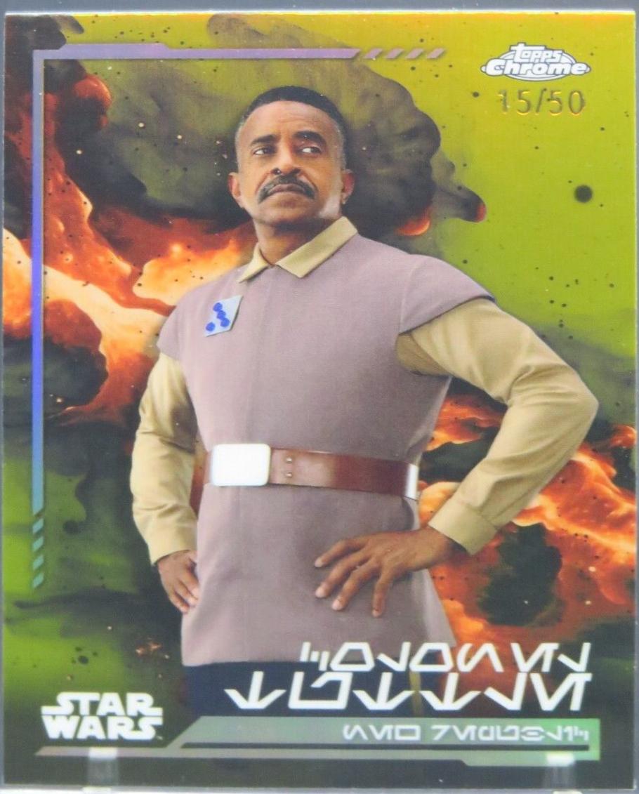 Colonel Tuttle [Gold Refractor Aurebesh Variation] #AV-55