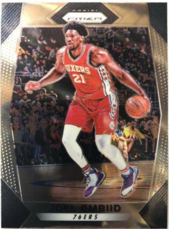 Joel Embiid #2 Basketball Cards 2017 Panini Prizm