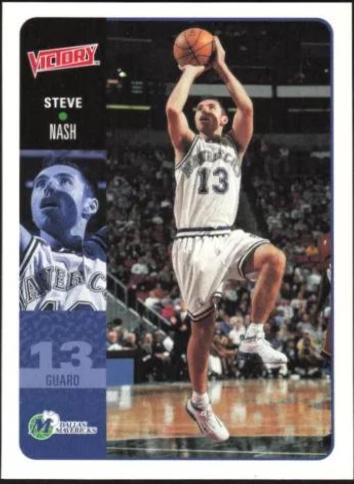 Steve Nash #48 Basketball Cards 2000 Upper Deck Victory