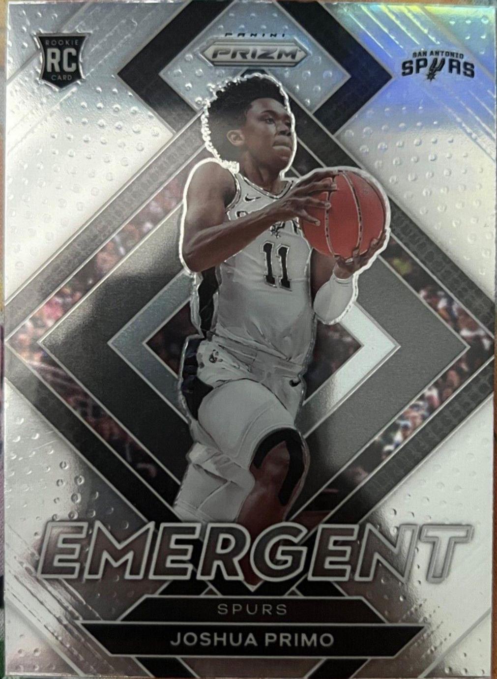 Joshua Primo #17 Basketball Cards 2021 Panini Prizm Emergent