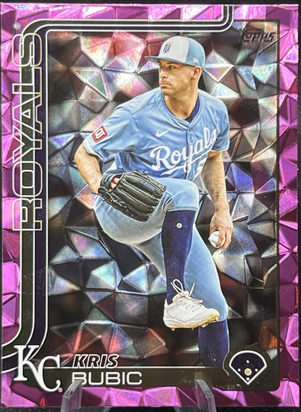 Kris Bubic [Pink Diamante Foil] #US83 Prices | 2025 Topps Update ...