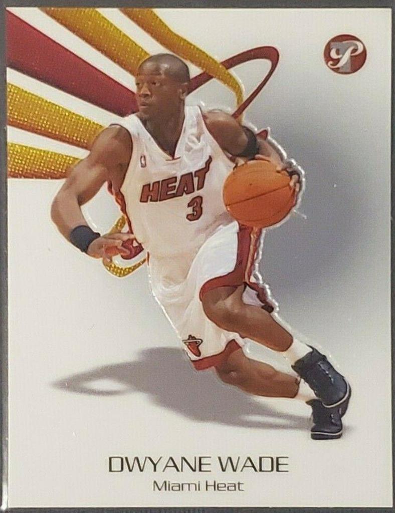 Dwyane Wade #3 Basketball Cards 2004 Topps Pristine