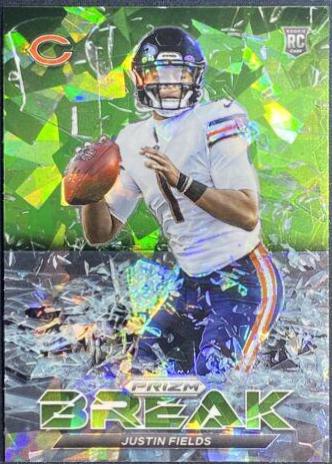 Justin Fields [Green Ice Prizm] #PB-8