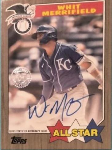 Whit Merrifield [Gold] #87BA-WM